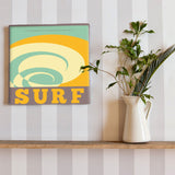 Surf motif fabric board Interior goods Art panel Canvas popa-1803-008