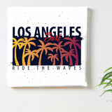 Los Angeles Fabric Board Interior Goods Art Panel Canvas popa-1803-017