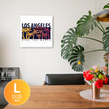 Los Angeles Fabric Board Interior Goods Art Panel Canvas popa-1803-017