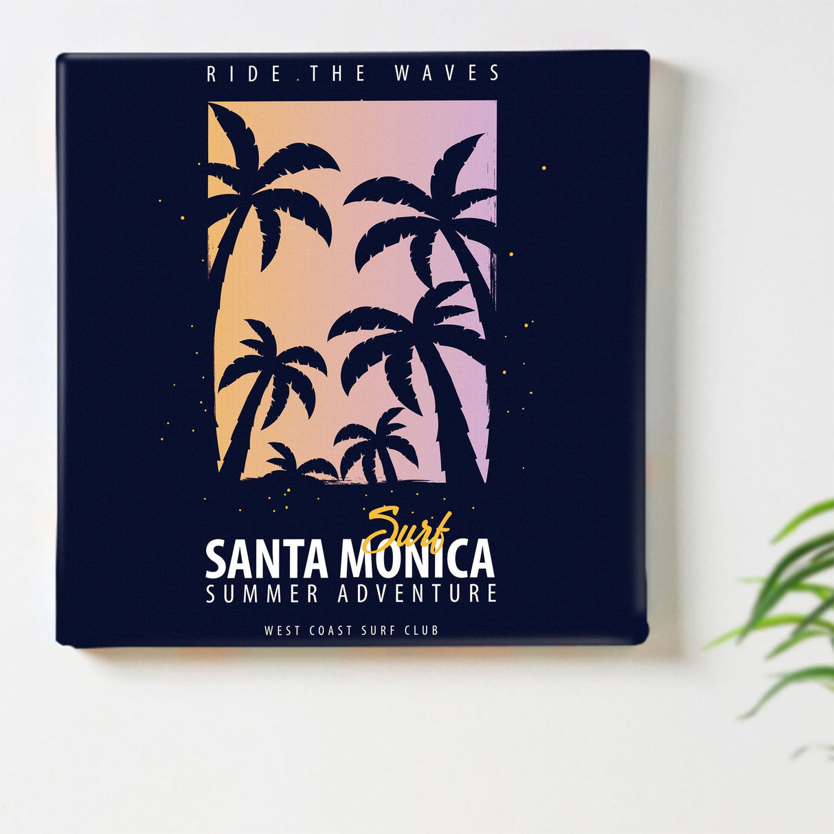 Santa Monica Art Panel Interior Goods Art Panel Canvas popa-1803-020