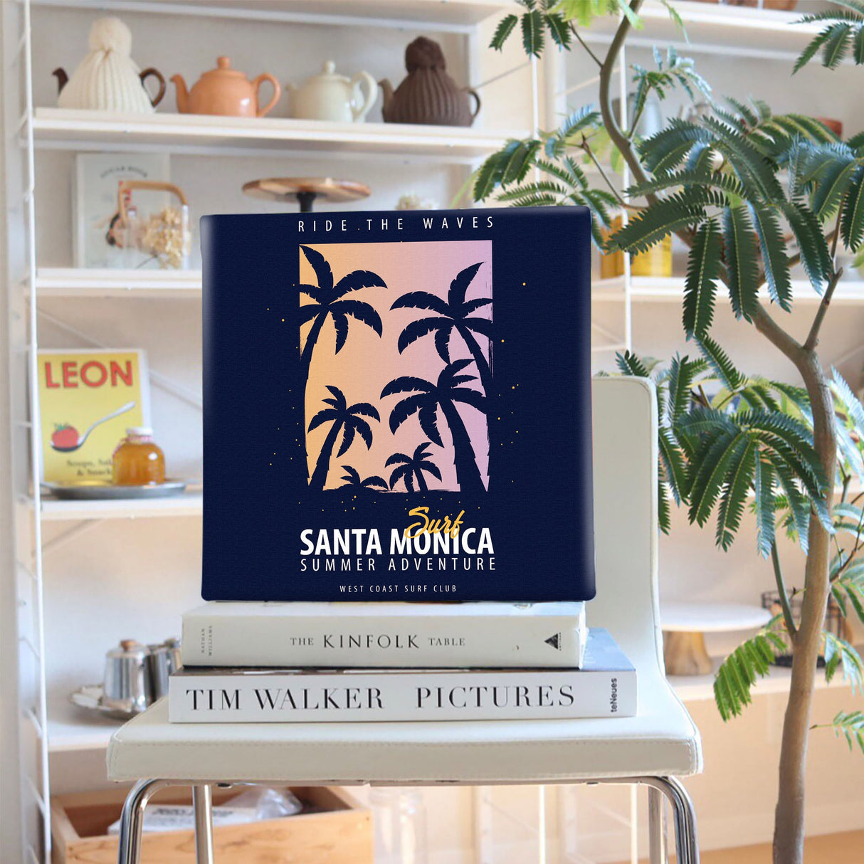 Santa Monica Art Panel Interior Goods Art Panel Canvas popa-1803-020