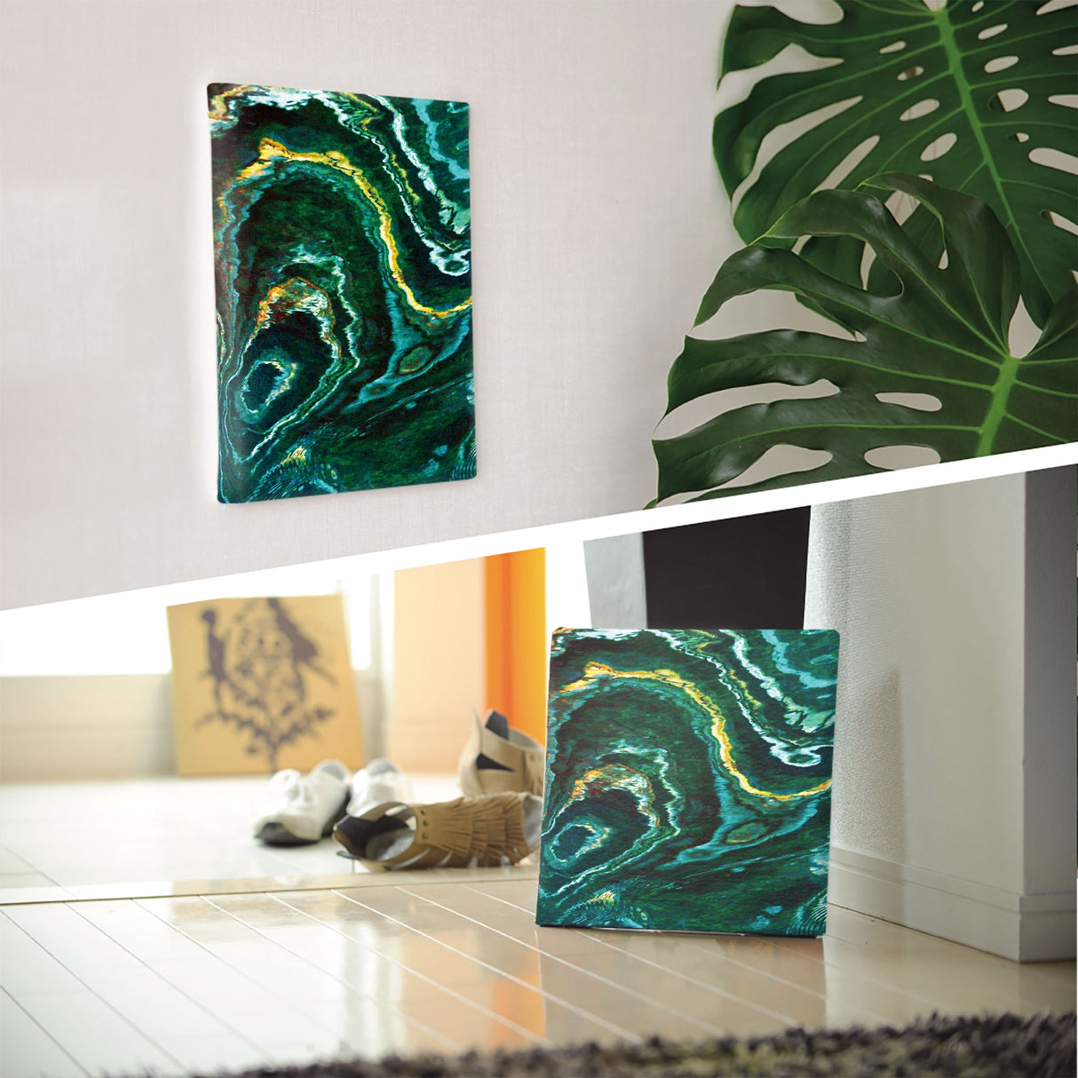 [With Charity] Fabric Board by Sennin Photographer Sakakibara Interior Goods Gifu Prefecture The Power of Art Nature Water Surface skbr-0014