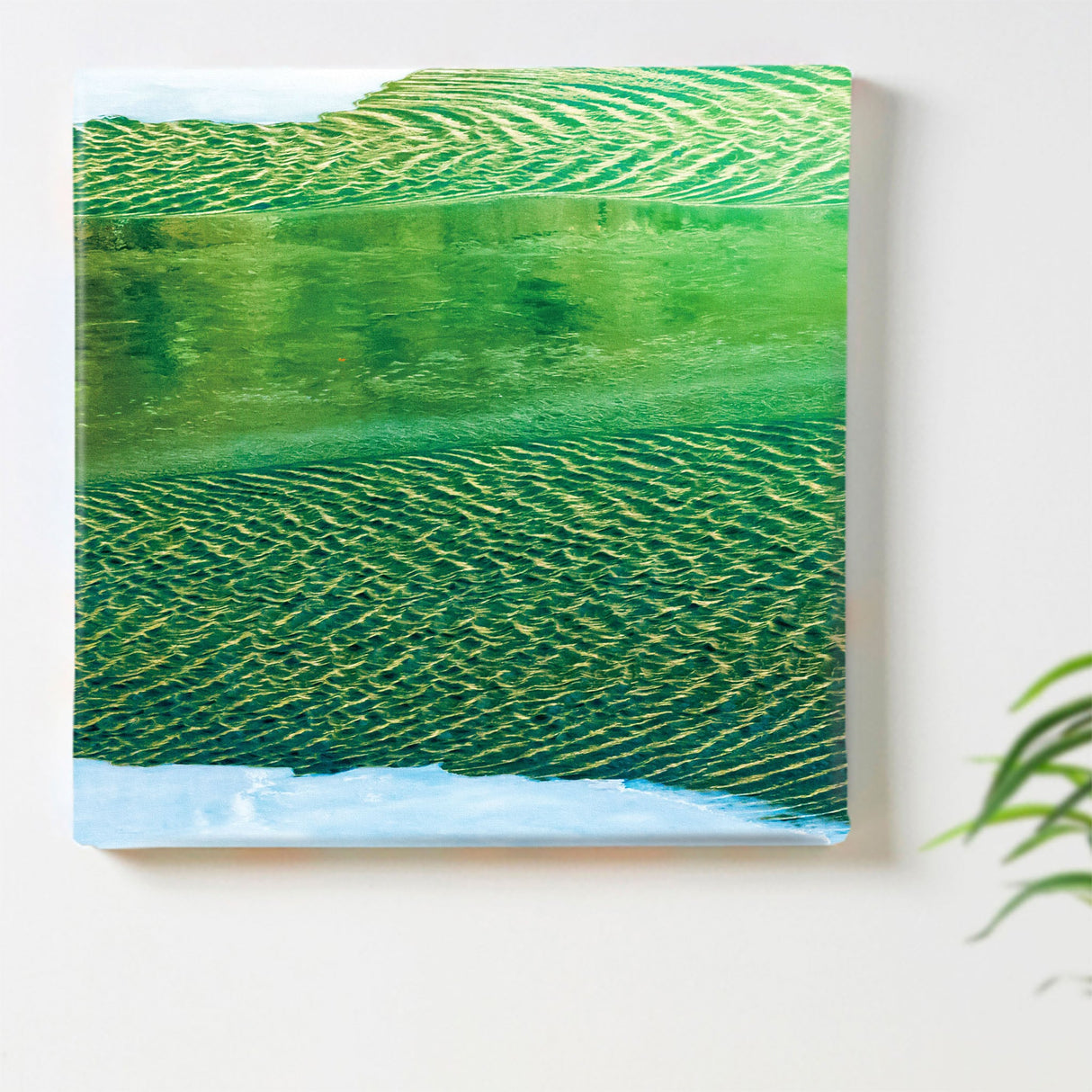 [With Charity] Fabric Board by Sennin Photographer Sakakibara Interior Goods Nagano Prefecture The Power of Art Nature Water Surface skbr-0021