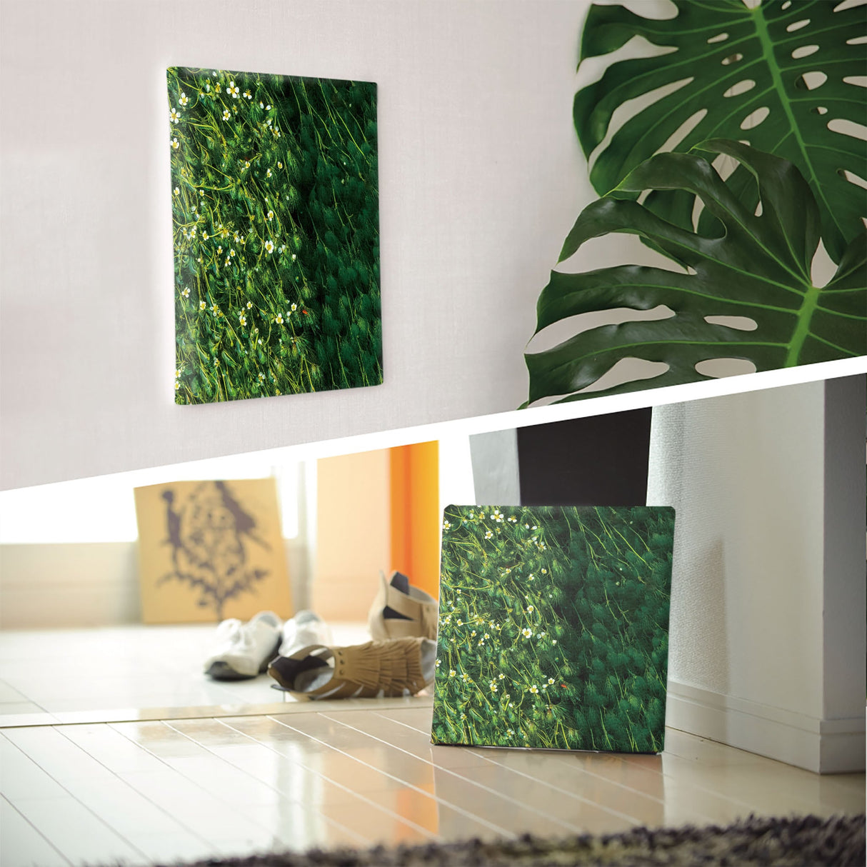 [Charity included] Wall art by Sennin Photographer Sakakibara Interior goods Fukui Prefecture Power of Art Nature Flowers skbr-0028