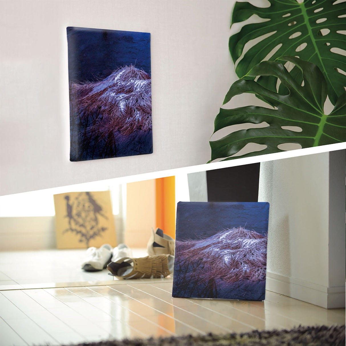 [With Charity] Fabric Board by Sennin Photographer Sakakibara Interior Goods Nagano Prefecture Power of Art Nature Winter skbr-0030