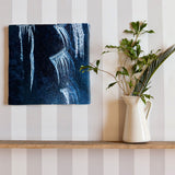 [Charity included] Wall art by Sennin Cameraman Sakakibara Interior goods Gifu Prefecture The power of art Nature Rain ice skbr-0032