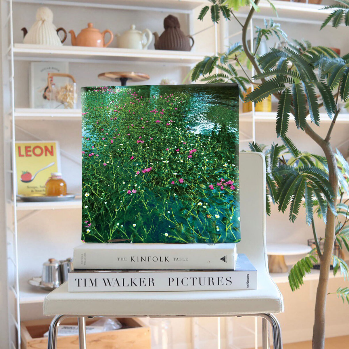 [Charity included] Wall art by Sennin Photographer Sakakibara Interior goods Shiga Prefecture The power of art Nature Flowers skbr-0036