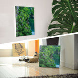 [With Charity] Fabric Board by Sennin Photographer Sakakibara Interior Goods Gifu Prefecture Power of Art Nature Green skbr-0038