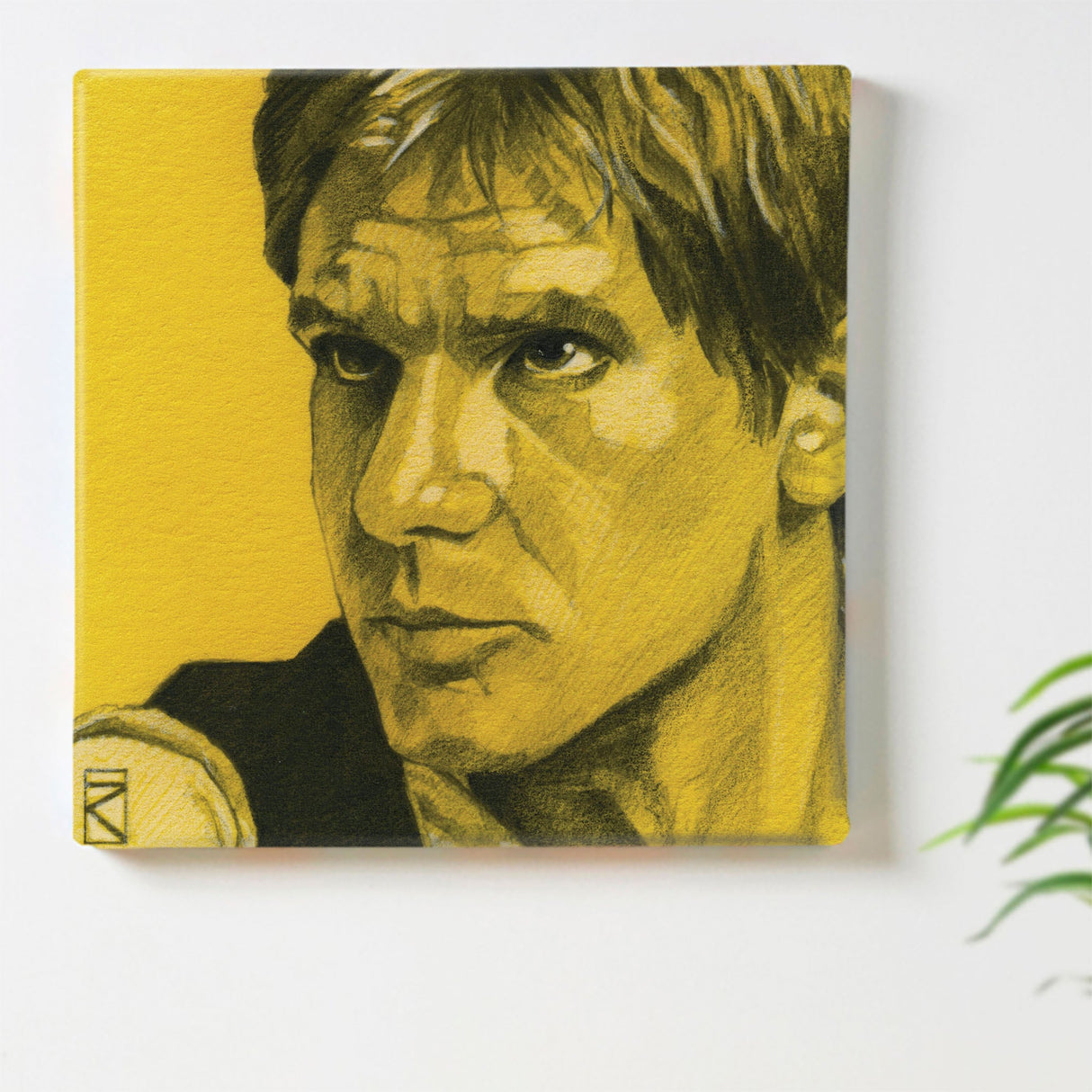 Han Solo fabric panel interior art miscellaneous goods stw-0011