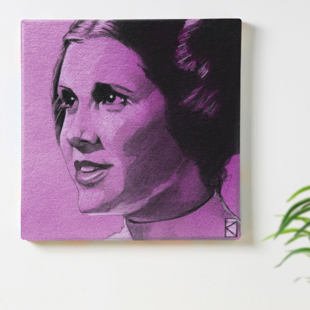 Leia Organa art panel interior art miscellaneous goods stw-0012