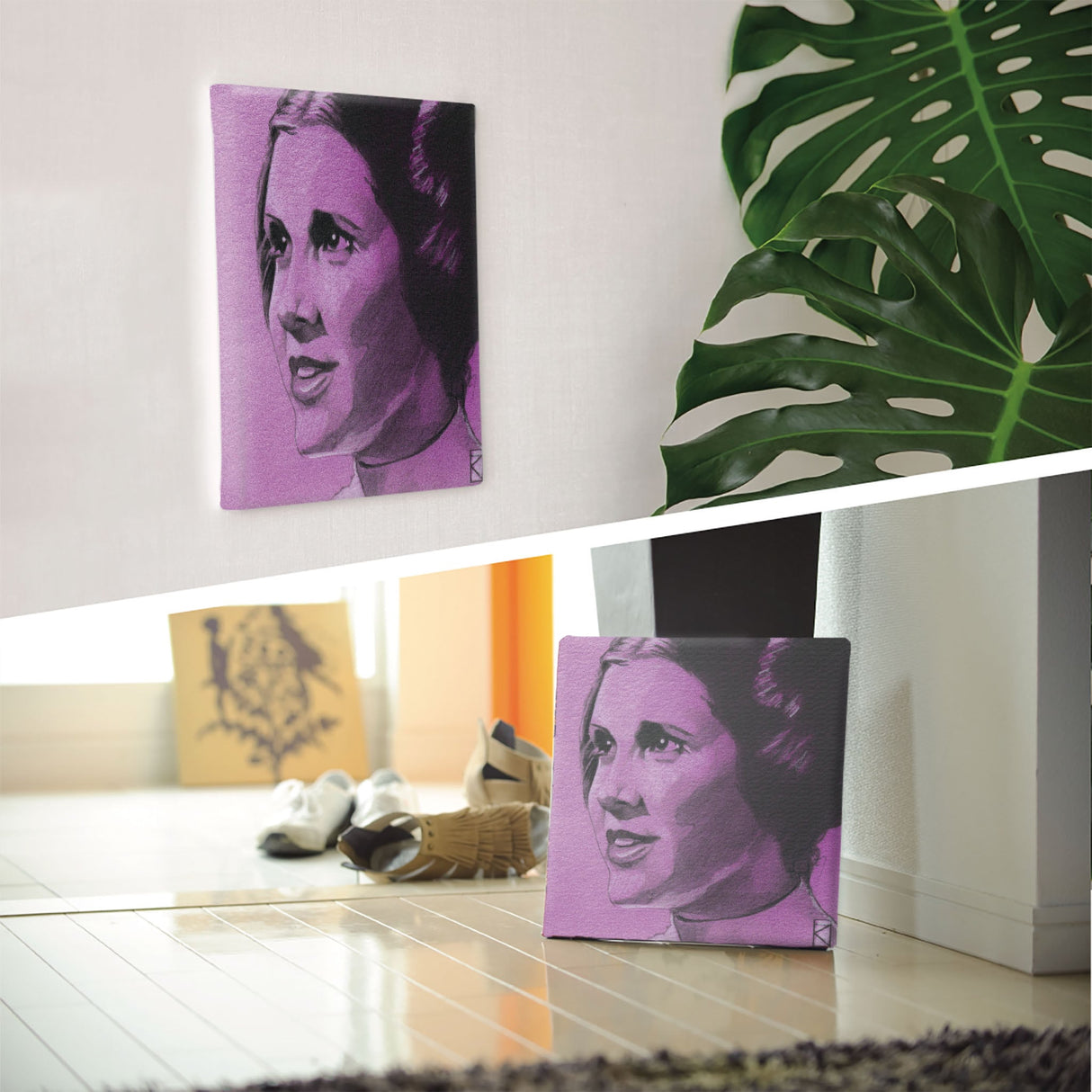 Leia Organa art panel interior art miscellaneous goods stw-0012