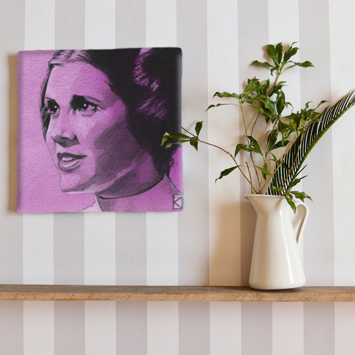 Leia Organa art panel interior art miscellaneous goods stw-0012