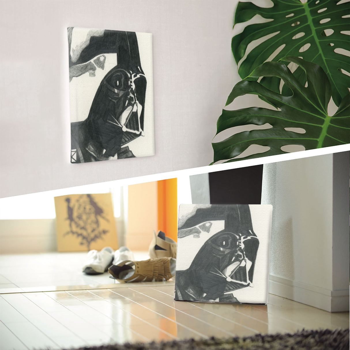 Darth Vader wall hanging interior decoration art miscellaneous goods stw-0013