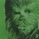 Chewbacca Art Board Interior Art Goods stw-0014