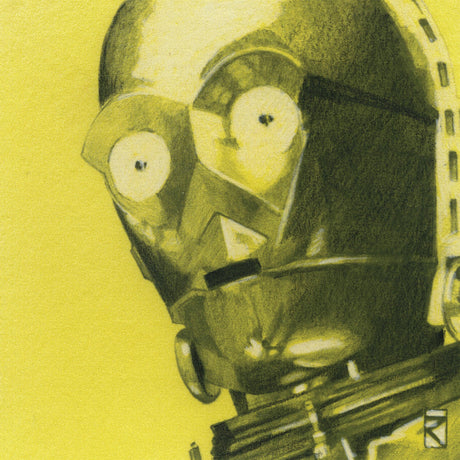 C-3POのファブリックパネル インテリア アート 雑貨 stw-0016