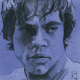 Luke Skywalker art panel interior art miscellaneous goods stw-0017