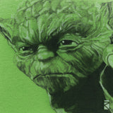 Yoda wall hanging interior decoration art miscellaneous goods stw-0023