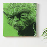 Yoda wall hanging interior decoration art miscellaneous goods stw-0023