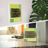 Typography wall hanging, fabric panel photo wall hanging typ-0030