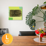 Typography wall hanging, fabric panel photo wall hanging typ-0030