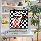 Rolling Stones fabric panel for single living interior unv-0005