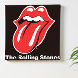 Rolling Stones Fabric Panel Wall Art unv-0013-bk