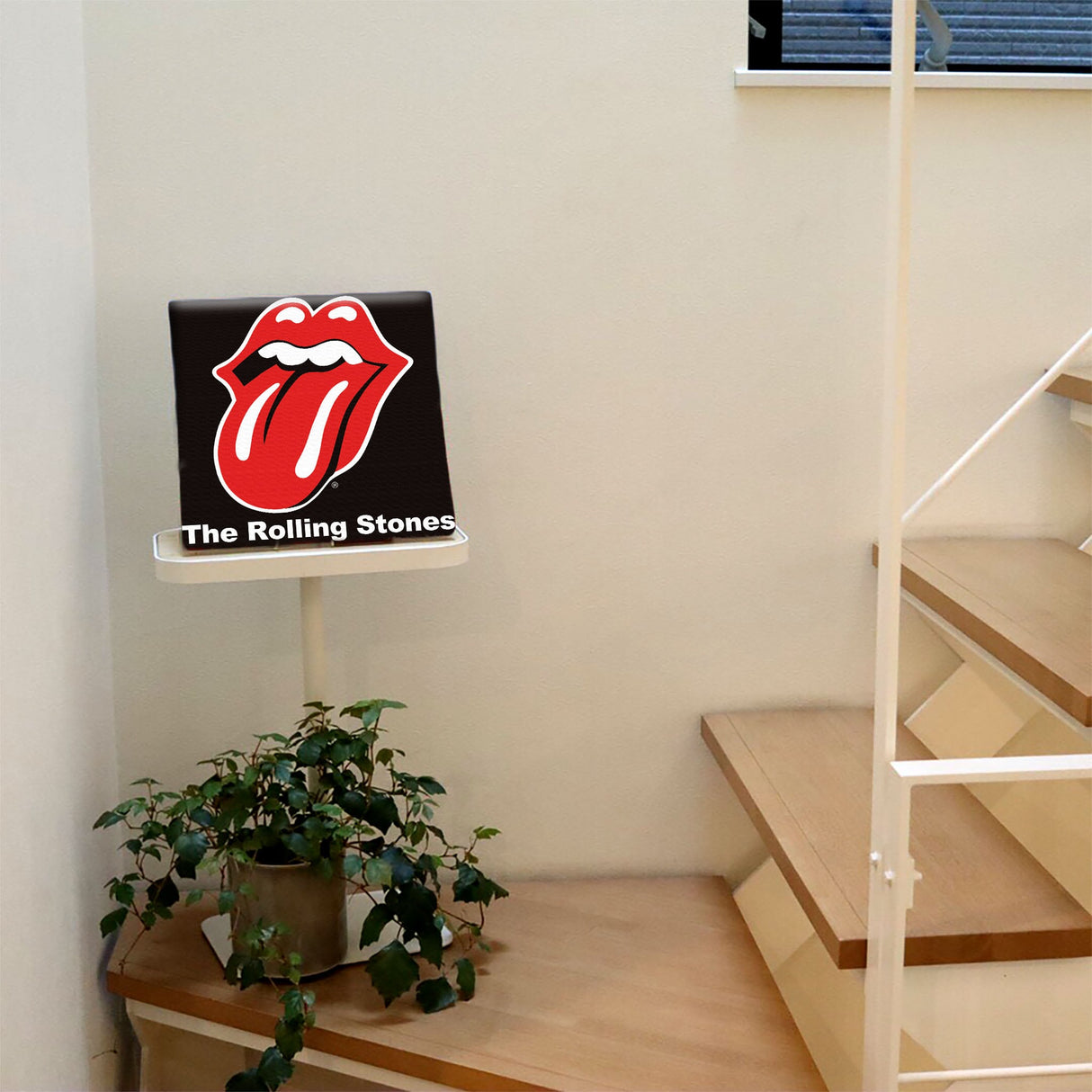 Rolling Stones Fabric Panel Wall Art unv-0013-bk