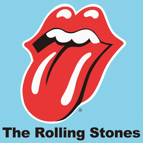 RollingStones(ローリング・ストーンズ)のファブリックパネル ポスター アート unv-0013-lblu
